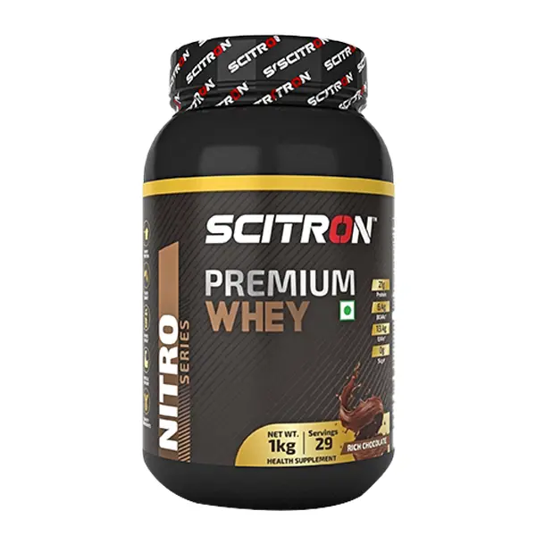 Scitron Nitro Series Premium Whey1kg Chocolate 